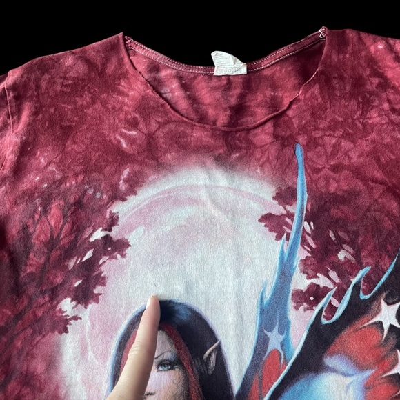 The Mountain Fairy Tee Tie Dye XL Butterfly Stars Stripes - Picture 5 of 11